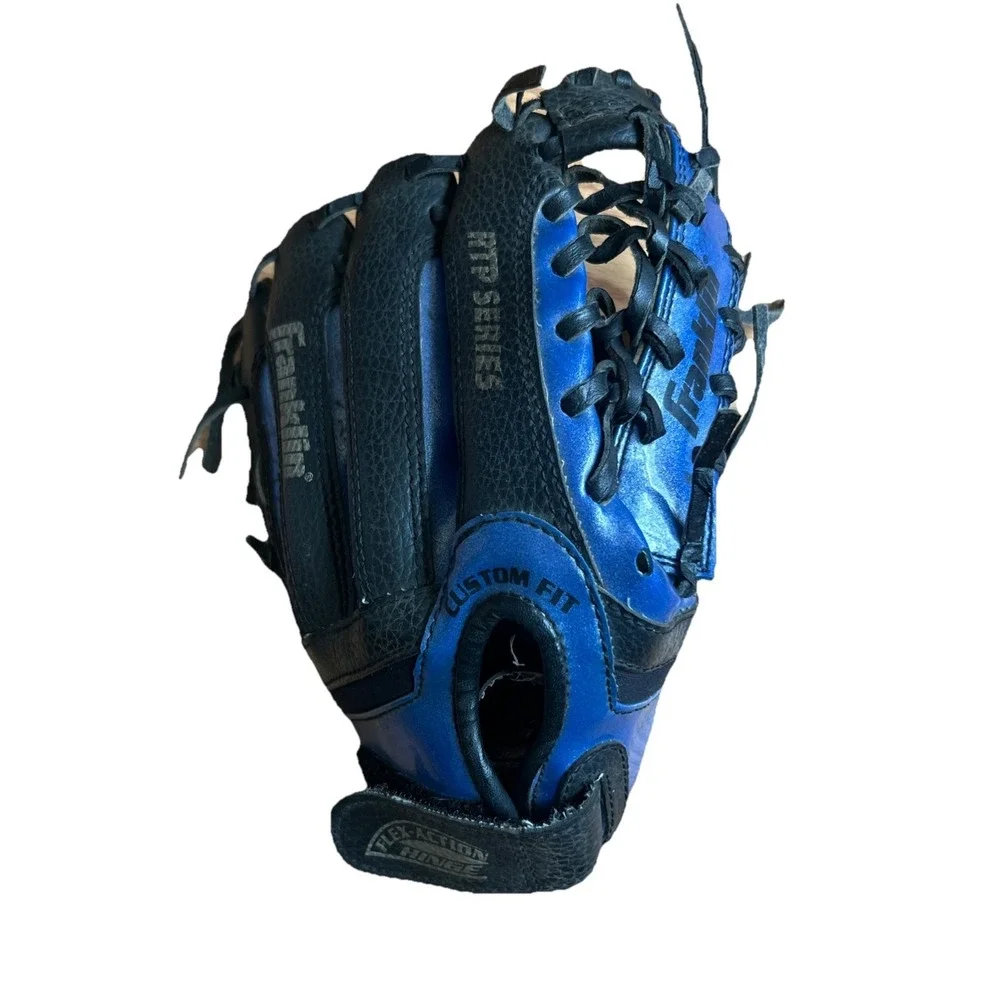 Franklin Custom Fit RTP Series Youth Baseball Glove Mitt Blue Black Size 9.5